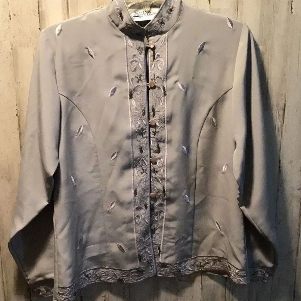 Blouse Yves Saint Clair Shimmering size 8